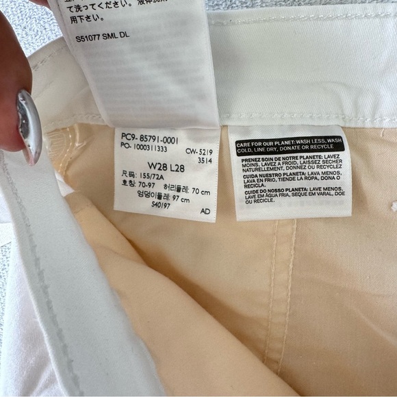 NWT Levi's White Balloon pants high rise Relaxed Fit Cotton 28x28 - Picture 12 of 14